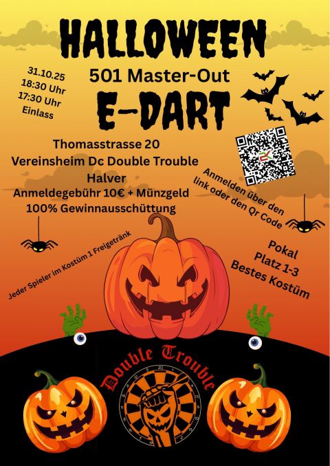 Halloween E-Dart 2025